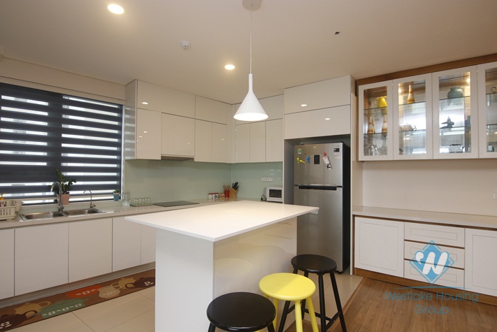 Nice and beautiful three bedrooms apartment for rent in Mipec Long Bien, Long Bien district, Ha Noi
